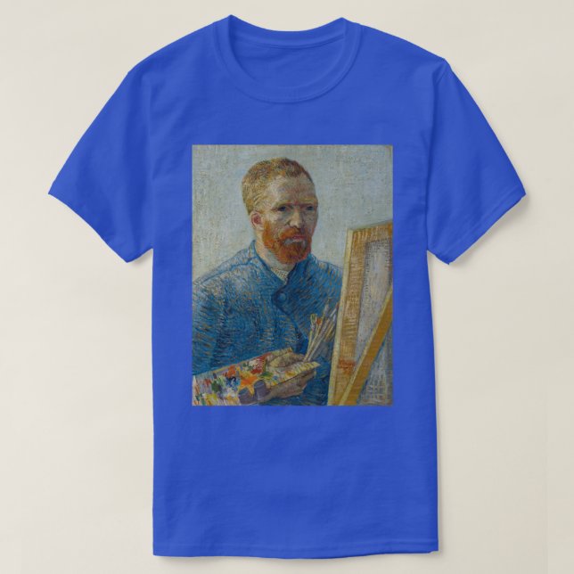 Vincent Vangogh SPortrait T Shirt (Design framsida)