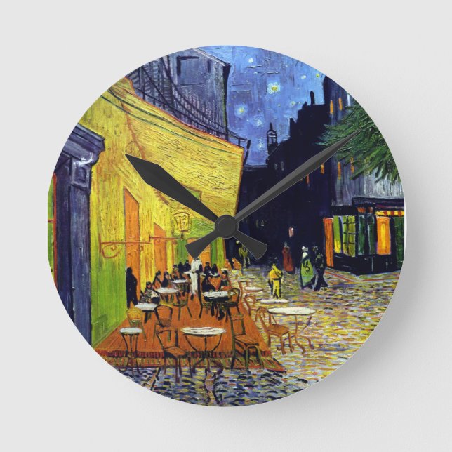 Vincent Willem van Gogh - Cafe Terrace i natt Rund Klocka (Framsida)