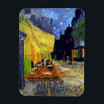Vincent Willem van Gogh - Cafe Terrace på natten Magnet<br><div class="desc">Vincent Willem van Gogh - Cafe Terrace på natten</div>