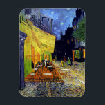 Vincent Willem van Gogh - Cafe Terrace på natten Magnet<br><div class="desc">Vincent Willem van Gogh - Cafe Terrace på natten</div>