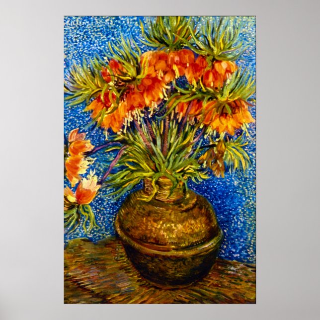 Vincent Willem van Gogh - Fritillaries Poster (Framsidan)