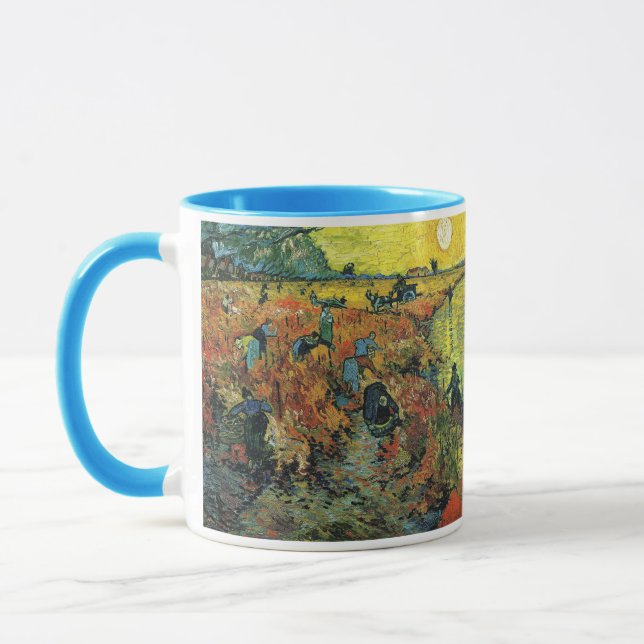 Vincent Willem Van Gogh , Red vineyards Mugg (Vänster)