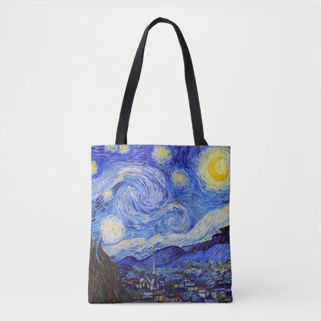 Vincent Willem van Gogh, “ Starry Night ” Tygkasse (Framsida)
