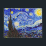 Vincent Willem van Gogh , “ Stjärnenatt ” Vykort<br><div class="desc">Jag gjorde denna produkt för människor som älskar Gogh.</div>