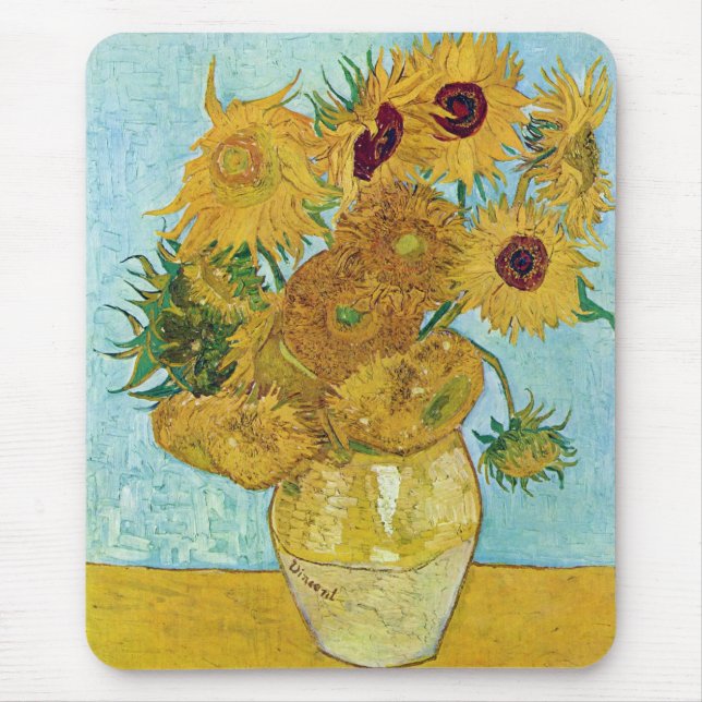 Vincent Willem van Gogh, sunflower Musmatta (Framsidan)