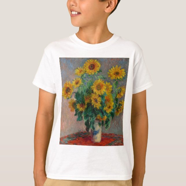 Vincent Willem van Gogh ,Sunflower T-shirt (Framsida)