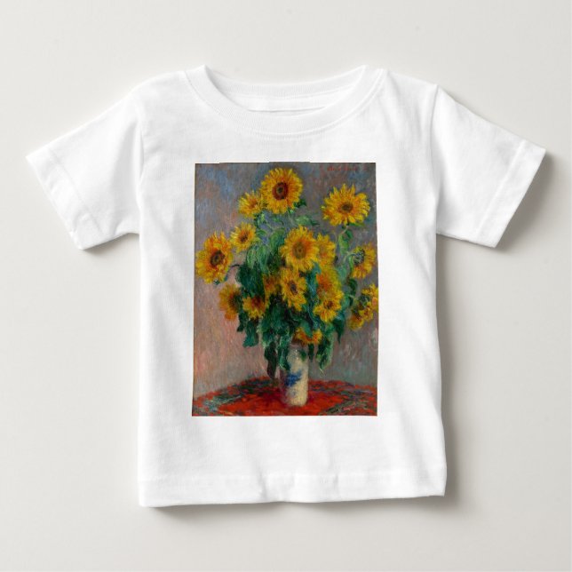 Vincent Willem van Gogh ,Sunflower T Shirt (Framsida)
