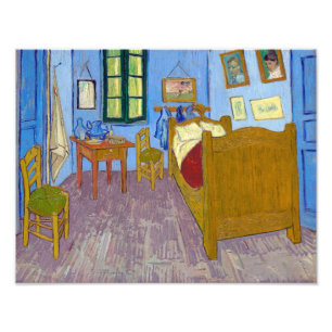 Vincent's sovrum i Arles Van Gogh Fototryck
