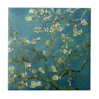 Vincents Van Gogh keramik för mandelblommar Kakelplatta