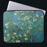 Vincents Van Gogh mandelblommar Laptop Fodral<br><div class="desc">Vincent Willem Van Gogh,  1853 - 1890,  var en holländsk post impressionistmålareberömd för hans stil av ojämn skönhet och använda av djärva färger.</div>
