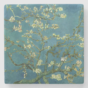 Vincents Van Gogh mandelblommar Underlägg Sten