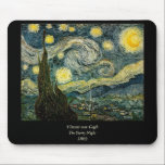 Vincents Van Gogh Starry natt (1889) Musmatta<br><div class="desc">En klassiker1889 post impressionistmålning, konstverk som har passerat in i det offentliga området och gör underbara gåvor och andra produkter. Alla av konst, vintagekonst, klassikermästerverk och andra antika mästerverk här på mästerverkgallerit har försiktigt redigerats och har förlagts på produkter för att ge de bäst möjlighetresultaten. Vi kan inte ha så...</div>