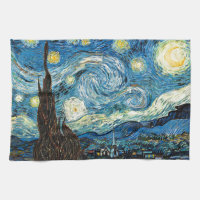 Vincents Van Gogh Starry natt