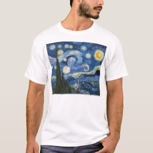 Vincents Van Gogh Starry natt T-shirt