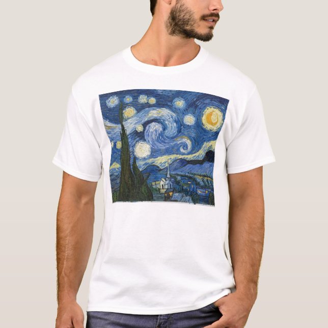 Vincents Van Gogh Starry natt Tröja (Framsida)
