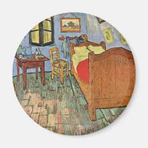 Vincent'Ss sovrum i Arles, vid Vincent Van Gogh Magnet