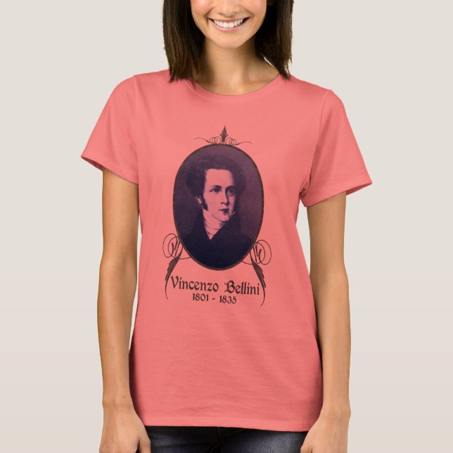 Vincenzo Bellini Tee (Framsida)
