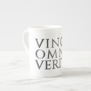 VINCIT OMNIA VERITAS - Light Bone China Mugg Benporslin Mugg