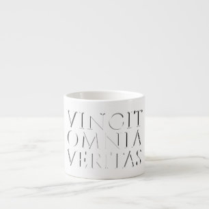 VINCIT OMNIA VERITAS - Light Espresso Kopp Espressomugg