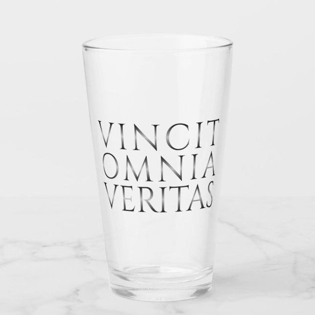 VINCIT OMNIA VERITAS - Light Glaskopp (Framsida)