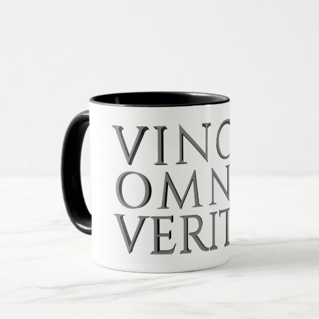 VINCIT OMNIA VERITAS - Light Mugg (Framsida vänster)