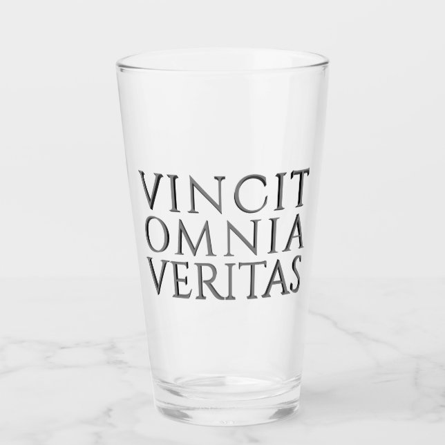VINCIT OMNIA VERITAS - Ljust glas (Framsida)