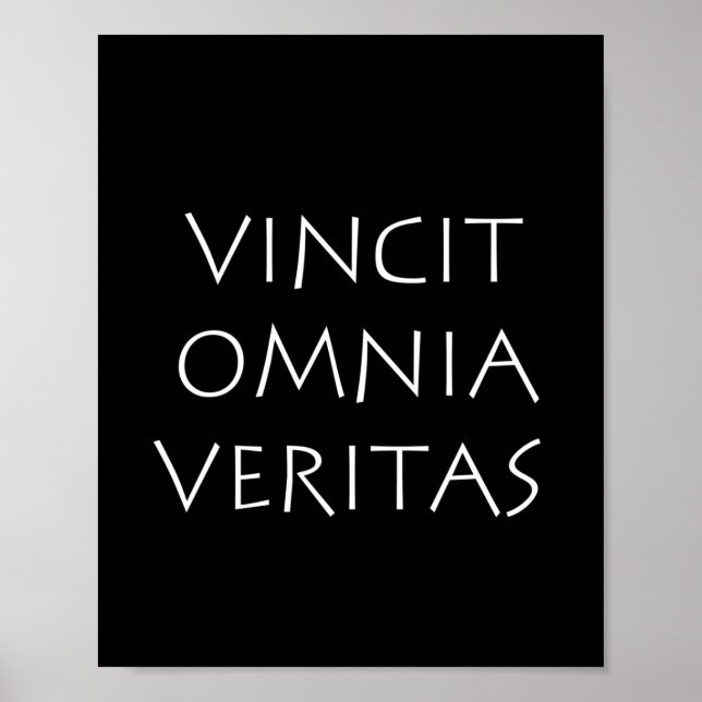 Vincit omnia veritas poster (Framsidan)