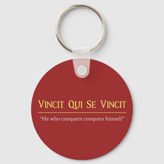 Vincit Qui Se Vincit Nyckelring (Framsida)