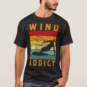 Vind Addict Kite Surfing Kiteboard Windsurfing T Shirt