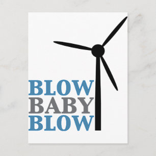 vind baby vykort