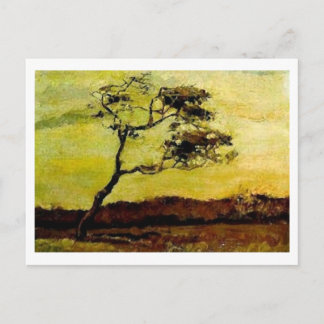 Vind-Beaten Träd, Vincent van Gogh Vykort
