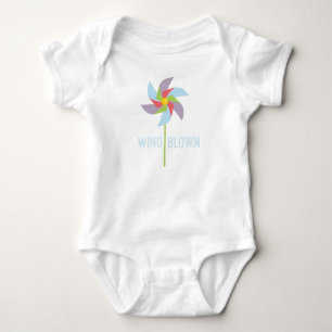 Vind blåst t shirt