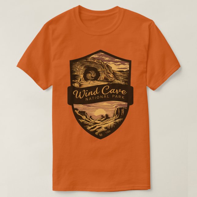 Vind Cave National Park US T Shirt (Design framsida)