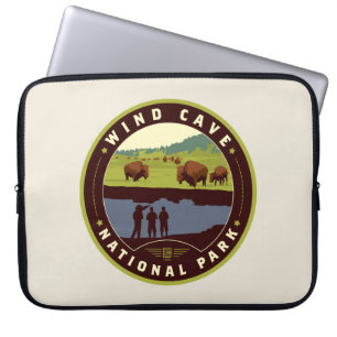 Vind Cave nationalpark Laptop Fodral