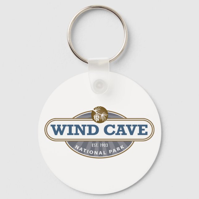 Vind Cave nationalpark Nyckelring (Framsida)