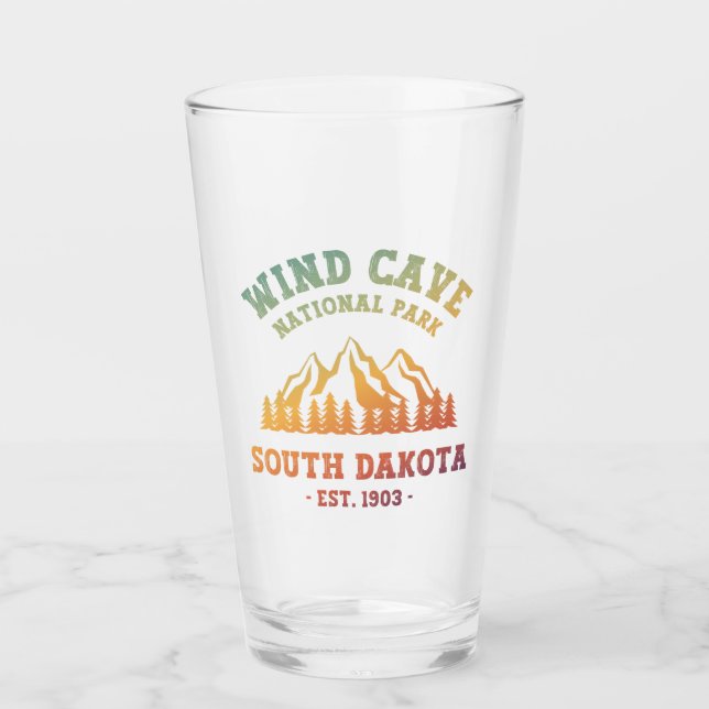 Vind Cave nationalpark South Dakota Glaskopp (Framsida)