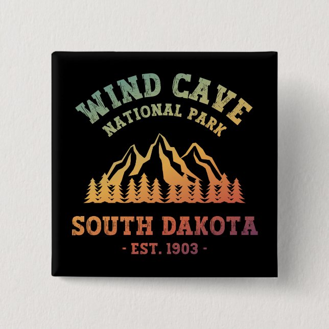 Vind Cave nationalpark South Dakota Knapp (Framsida)
