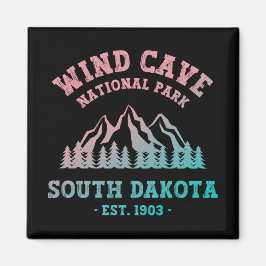 Vind Cave nationalpark South Dakota Magnet