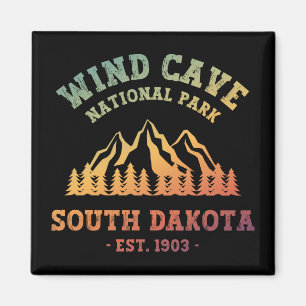 Vind Cave nationalpark South Dakota Magnet