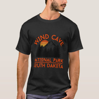 Vind Cave nationalpark South Dakota Mountain ut T Shirt