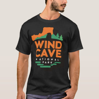 Vind Cave nationalpark Spegel vid naturskölden T Shirt