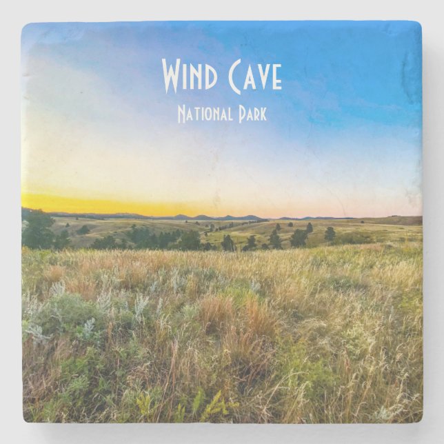 Vind Cave nationalparken Stone Underlägg (Framsidan)