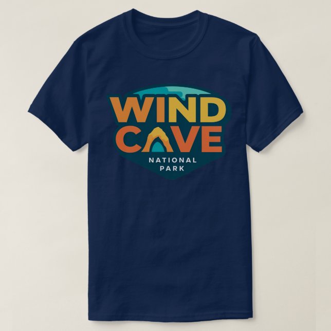 Vind Cave US National Park 1 T Shirt (Design framsida)