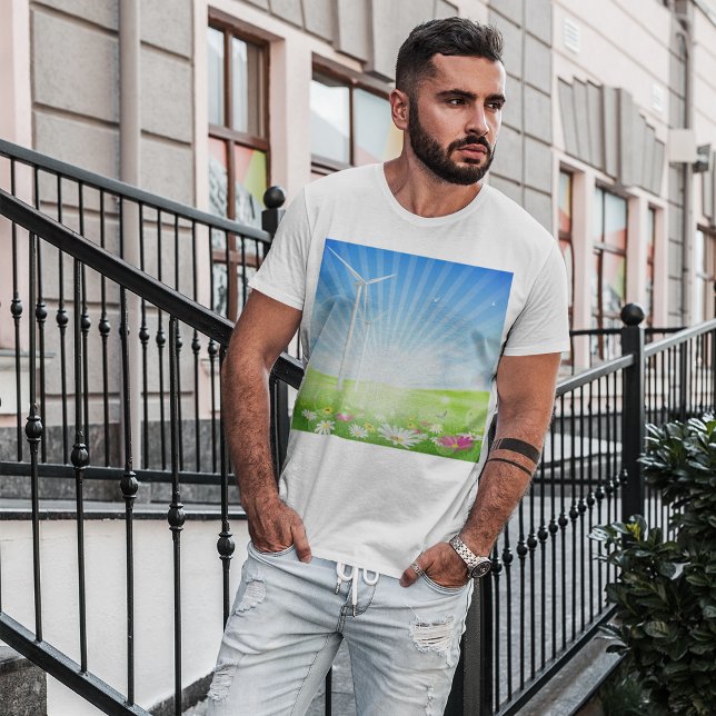 Vind Farm Manar T-Shirt (Skapare uppladdad)