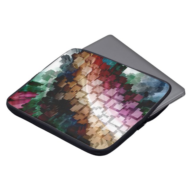 Vind för centrerad Mörk för kub Laptop Fodral (Framsida topp)