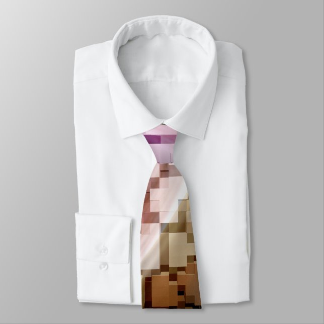 Vind för centrerad Mörk för kub Slips (Bunden)