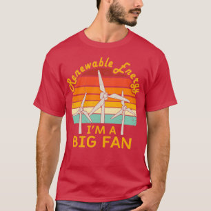 Vind för förnybar energi - energimix27m A Big Fläk T Shirt
