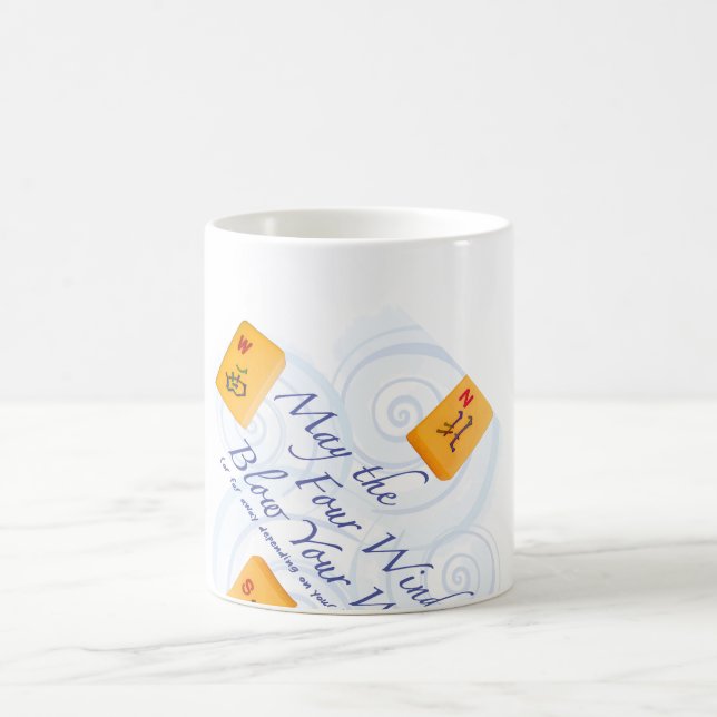 Vind för Mah Jongg Kaffemugg (Center)