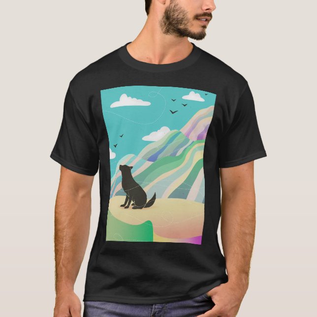 Vind i aktivt Canyon T Shirt (Framsida)