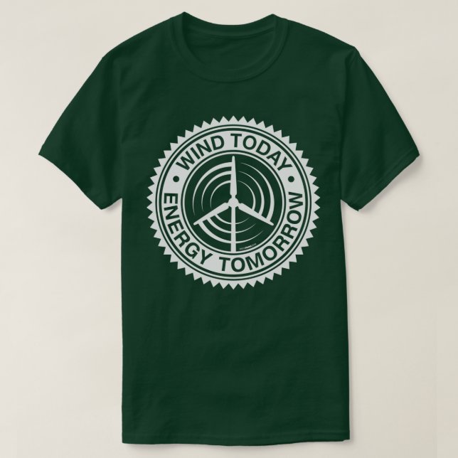 VIND I DAG ENERGI I MORGON ART 3 T SHIRT (Design framsida)